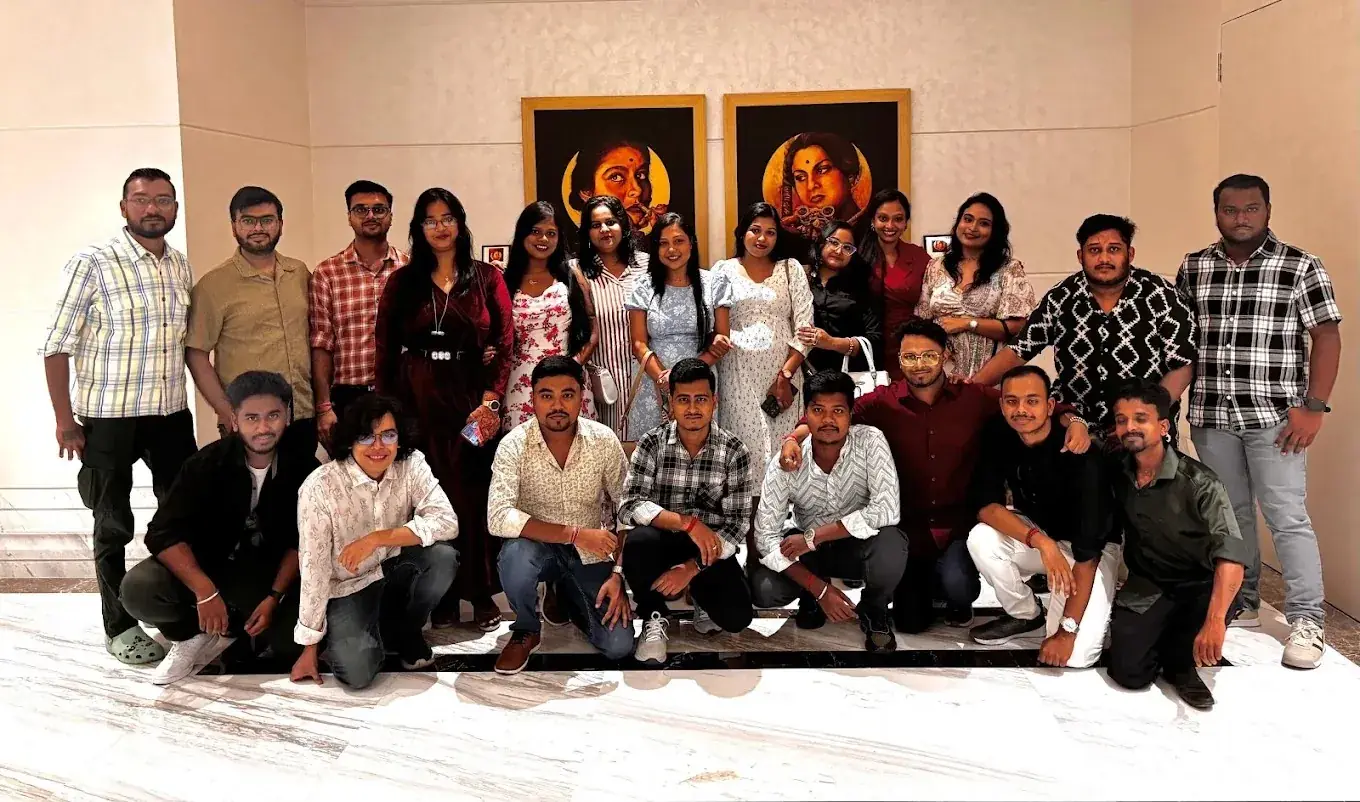 Sporteology Global team members gathered at their office